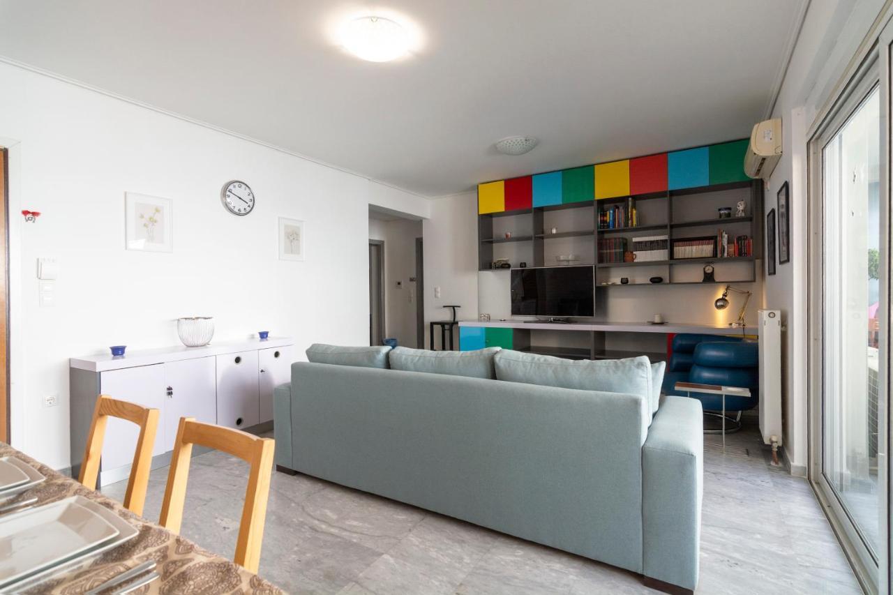Central 3Bd Apt. Near Acropolis Athen Eksteriør bilde