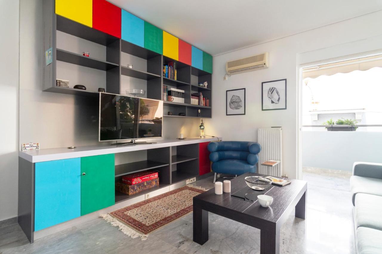 Central 3Bd Apt. Near Acropolis Athen Eksteriør bilde